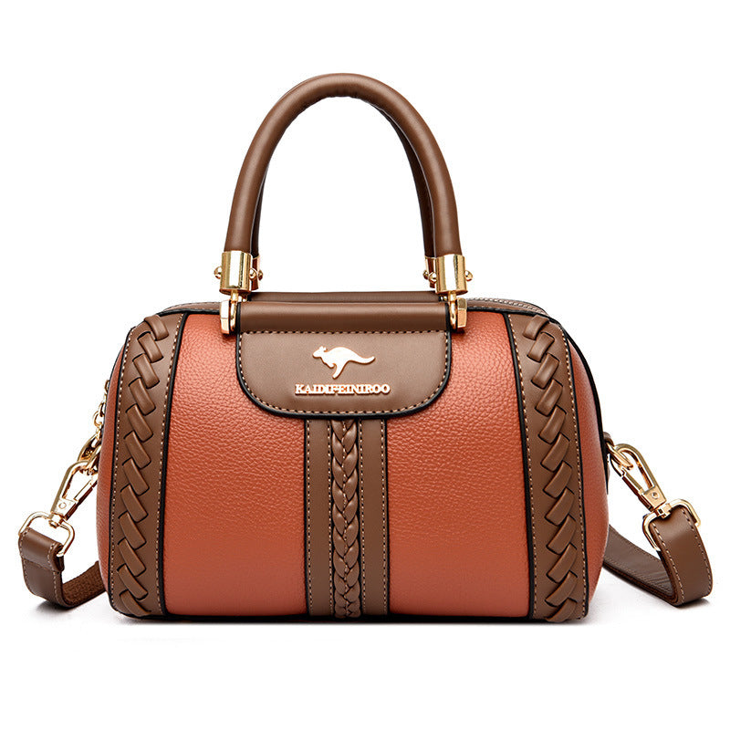 Women's one-shoulder color-block crossbody bag - photo 12 of 12