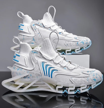 Men's breathable mesh running sneakers - main product photo