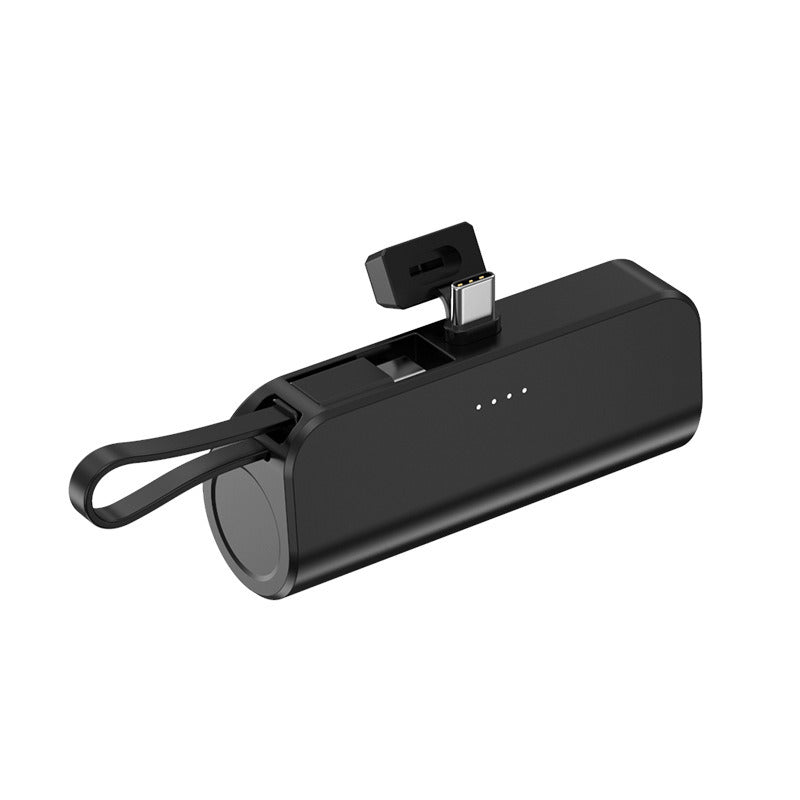 Power bank charging port close-up